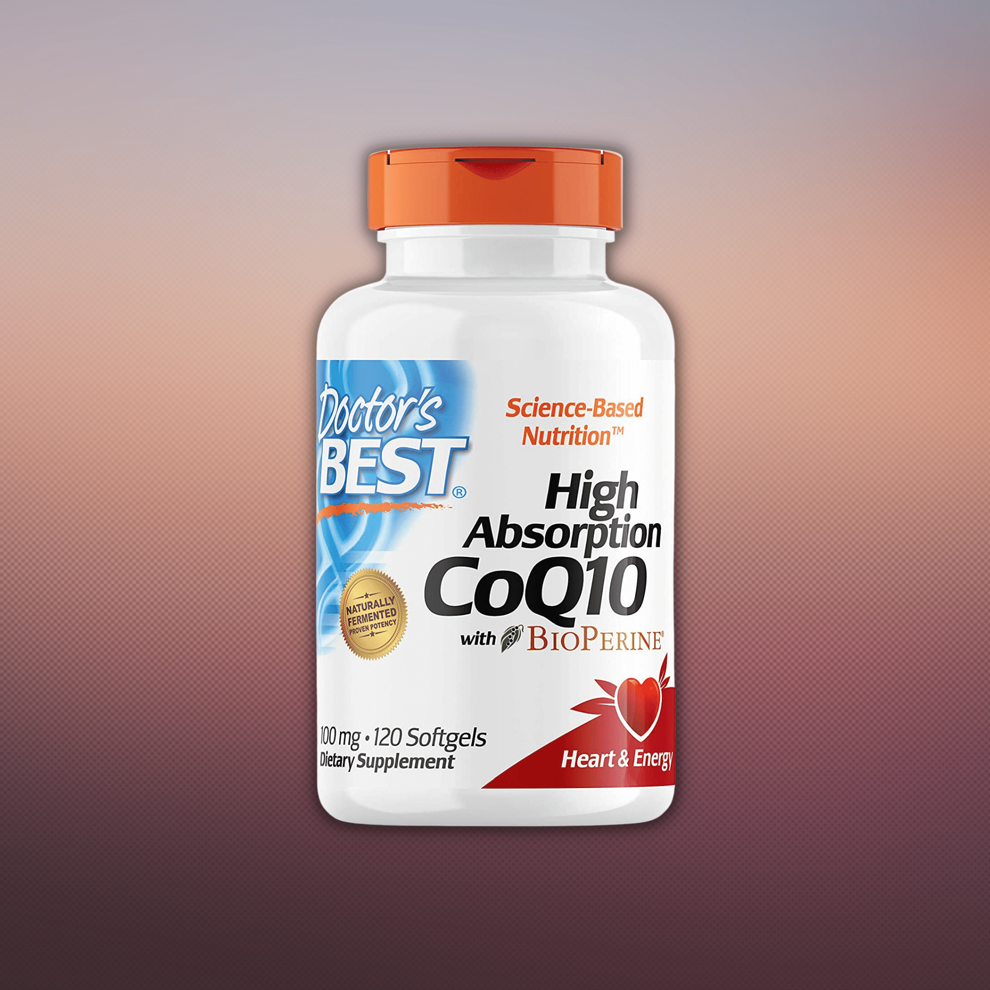 Coenzyme Q10 Supplement to Promote Heart Health and Give You A Boost of Energy That'll Help Through Your Workday